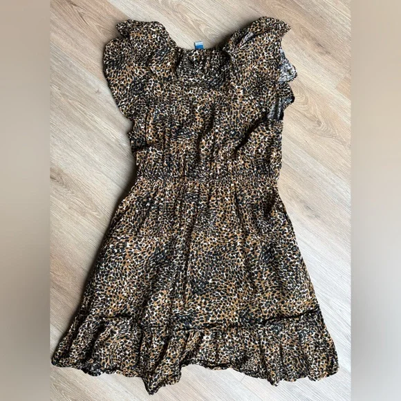❤️ Old Navy Leopard Dress Size Large - Picture 4 of 4